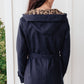 Classy & Sassy Peacoat in Navy