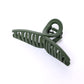 Claw Clip Set of 4 in Forest Green