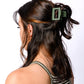 Claw Clip Set of 4 in Forest Green