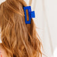 Claw Clip Set of 4 in Royal Blue