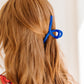 Claw Clip Set of 4 in Royal Blue