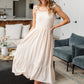 Clear View Dress in Oatmeal