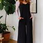 Cobblestone & Cafes Jumpsuit in Black