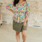 It's a Kind of Magic Floral Peplum