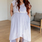 The Honeymoon Phase Flutter Sleeve Dress