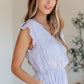 The Honeymoon Phase Flutter Sleeve Dress