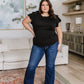 Come Fly With Me Flutter Sleeve Top