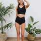 Come Sail Away Swim Bottoms In Black