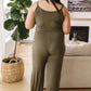 Cool Breeze Jumpsuit In Olive