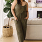 Cool Breeze Jumpsuit In Olive