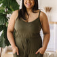 Cool Breeze Jumpsuit In Olive
