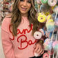 PREORDER: Santa Baby Tinsel Sweater
