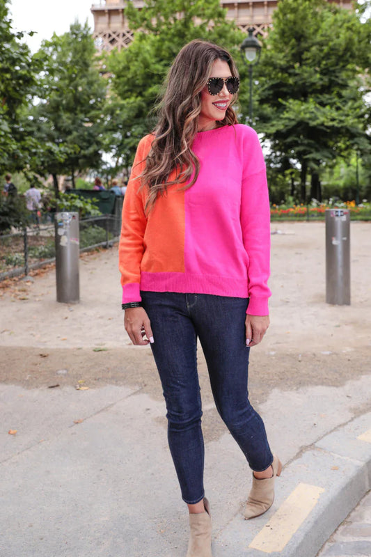 PREORDER: One and Only Two Toned Sweater