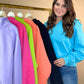 PREORDER: Kenna Hooded Quarter Zip Pullover
