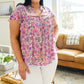 Cordially Invited Floral Blouse