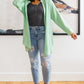 Corey Button Up Top In Vintage Green