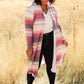 Country Roads Cardigan in Magenta