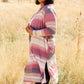 Country Roads Cardigan in Magenta
