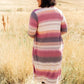 Country Roads Cardigan in Magenta
