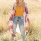 Country Roads Cardigan in Magenta