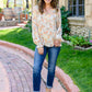 Courtney Floral Button Up Top