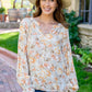 Courtney Floral Button Up Top