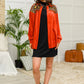 Cozy Cabin Days Sweater in Burnt Orange