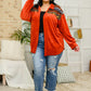 Cozy Cabin Days Sweater in Burnt Orange
