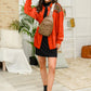 Cozy Cabin Days Sweater in Burnt Orange