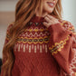 Cozy Chalet Fair Isle Sweater
