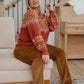 Cozy Chalet Fair Isle Sweater