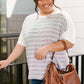 Cozy In Stripes Top
