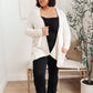 Cozy Nights Cardigan In Cream