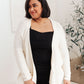 Cozy Nights Cardigan In Cream