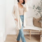 Cozy Nights Cardigan In Cream