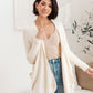 Cozy Nights Cardigan In Cream
