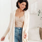 Cozy Nights Cardigan In Cream