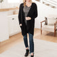 Cozy Nights Cardigan in Black