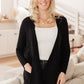 Cozy Nights Cardigan in Black