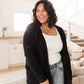 Cozy Nights Cardigan in Black