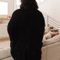 Cozy Nights Cardigan in Black