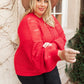 Cozy Casual Sweater in Lipstick