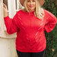 RACK SALE Cozy Casual Sweater in Lipstick