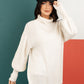 Cream Colored Classic Knit Sweater