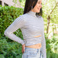 Crossroads Striped Top