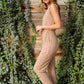 Cruiser Jumpsuit in Tan