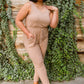 Cruiser Jumpsuit in Tan