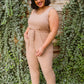 Cruiser Jumpsuit in Tan