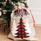 Cute Trees Santa Sack