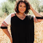 Cyprus Top in Black/Multi